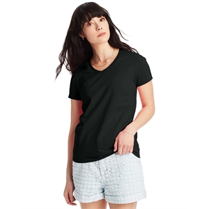 Hanes Ladies' Essential-T V-Neck T-Shirt