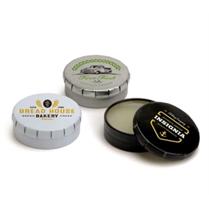 Custom Logo Click Top Tin Lip Balm Moisturizer