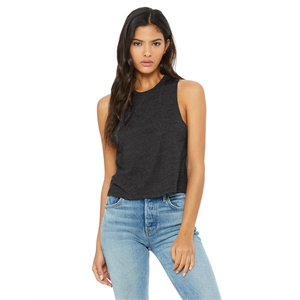 Bella + Canvas Ladies' Racerback Cropped Tank