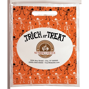 Halloween Plastic Bag Scatter Design 2