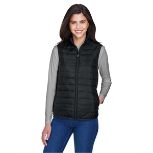 CORE365 Ladies' Prevail Packable Puffer Vest