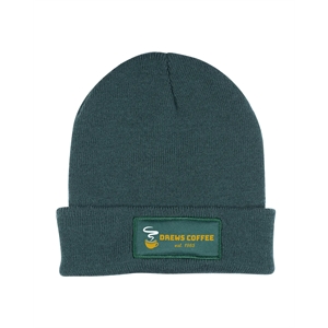 Prime Line Knit Beanie With Patch