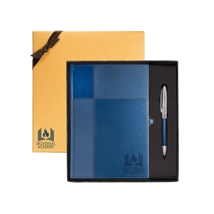 Duo-Textured Tuscany™ Journal And Pen Gift Set