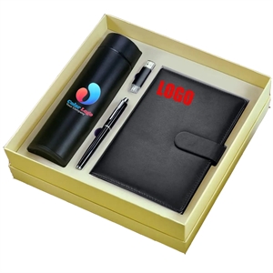 4Pcs set Cup Pen Notebook Gift Box