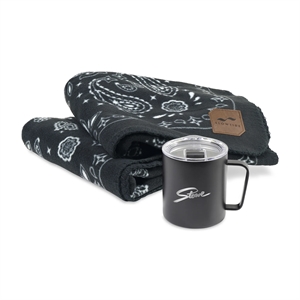 Slowtide® Paisley Park Blanket and MiiR® Camp Cup