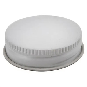 White Metal Lids