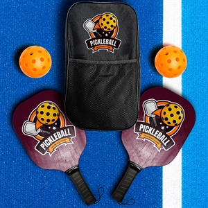 Wood Pickleball Set Full Color