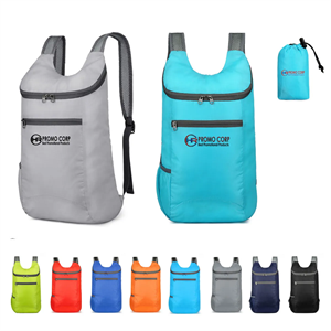 Custom Logo Lightweight Handy Foldable Backpack