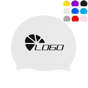 MOQ 20pcs Silicone Swimming Cap