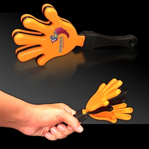 Orange & Black Hand Clappers