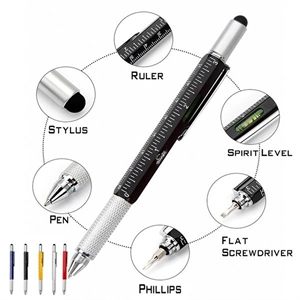 Metal Ballpoint Pen With Versatile Functions