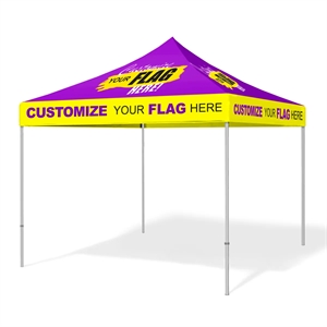 Custom Event Tent - Aluminum Frame & Canopy Digital Print