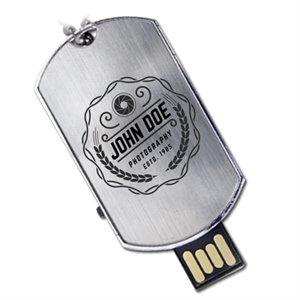 DOG TAG-STYLE UDP USB DRIVE