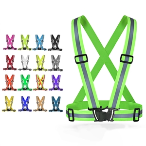 Adjustable Reflective Safety Vest Belt