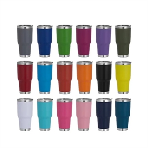 Custom Logo Custom Stainless Steel 30oz Car Cup Double Vacuum Insulated