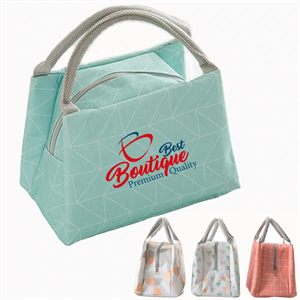Custom Logo Custom Reusable Cooler Insulated Lunch Bag For Work Travel