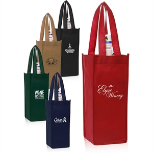 Non-Woven Single Wine Bottle Bags