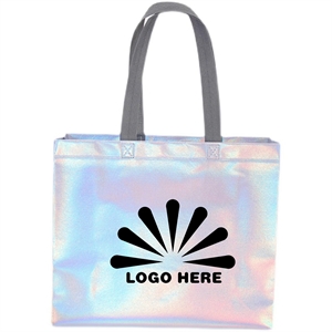 MOQ50 Holographic Non-woven Shopping Bag