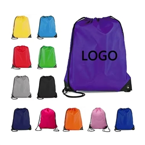 Custom logo Draw string backpacks