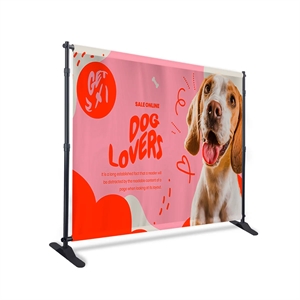 Backdrop Banner - Silk Poly (Hardware Optional)