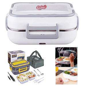 Electric Lunch Box Food Heater For Car & Home