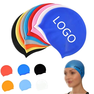 Unisex Silicone Swim Cap