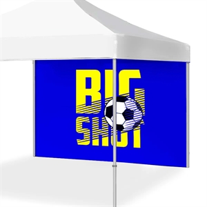 Custom Event Tent - Half Wall Screen Print