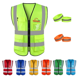 ANSI/ISEA Standards High Visibility Reflective Safety Vest