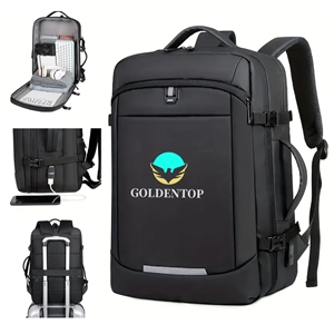Custom Logo Business Travel Large Capacity Fashion Backpack