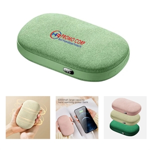 6000mAh Rechargeable 2-in-1 Hand Warmer And Power bank