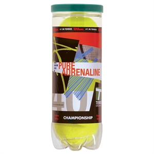 Wilson Championship Tennis Balls w/ Half Can Wrap