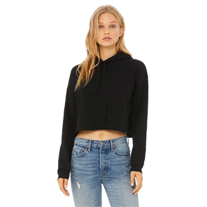 Bella + Canvas Ladies' Cropped Fleece Hoodie