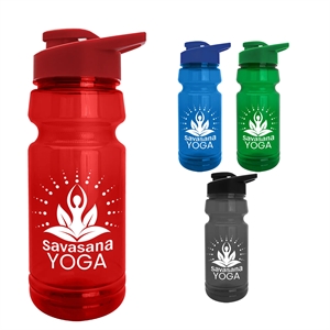 The Trainer - 24 oz. UpCycle rPET Bottle with Drink thru lid