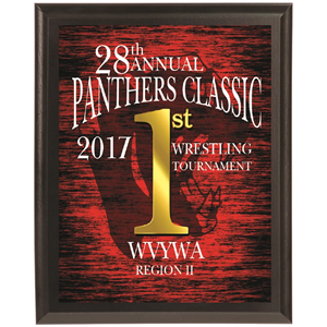 Express Vibraprint® Plaque
