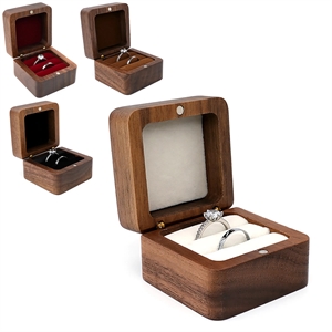 Solid Wood Ring Box