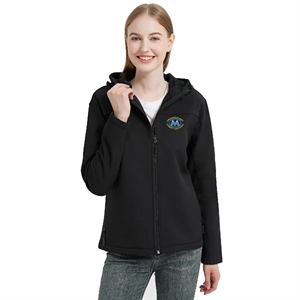 Custom Logo Women's Core Soft Shell Jaket