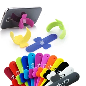 Silicone Phone Stand & Earbud Organizer