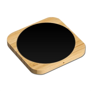 Bamboo Light-up 15W Qi Fast Wireless Charging Pad