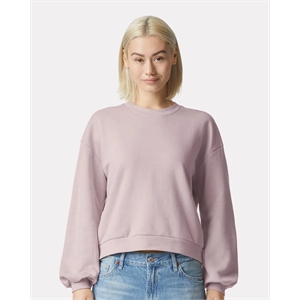 American Apparel ReFlex Women's Fleece Crewneck Sweatshirt