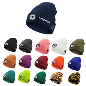 Bluetooth Beanie with Light
