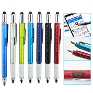 6 In 1 Multitool Pen With Ruler