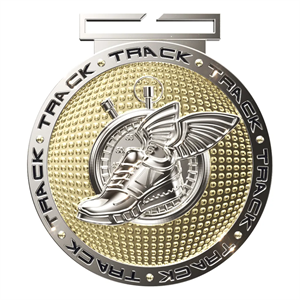 Dual Plated Medal - Track