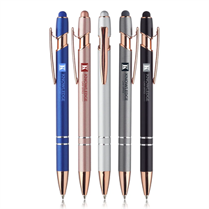 Majesty Stylus Pen with Rose Gold Trim