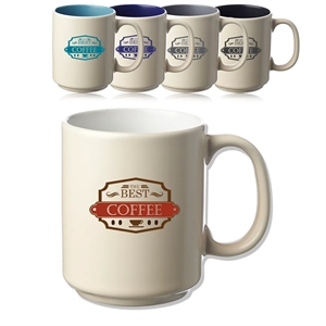 13 oz. Santos Matte Two Tone Coffee Mug