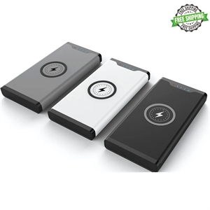 10000mAh Power Bank with 5W Wirelss Charger
