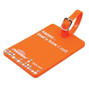 Soft PVC 2D Luggage Tag 2.5" x 3.5"