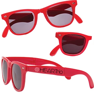 Custom Logo Fold-N-Go Sunglasses