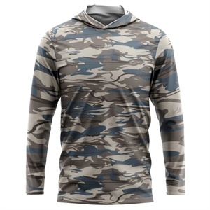 Antler® Men's 4.4 Oz. Polyester Interlock Hooded T-Shirt