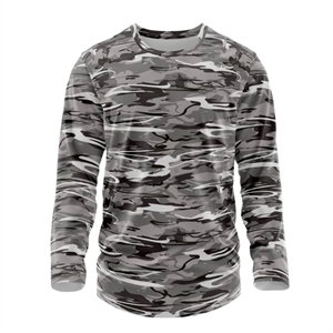 Antler® Men's 4.4 Oz Polyester Interlock Long Sleeve T-Shirt