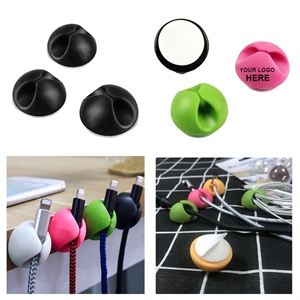 Round Cute Desktop Cable Organizer